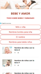 Mobile Screenshot of bebeamor.com